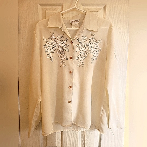 Vintage Tradition Floral Blouse - Picture 1 of 6